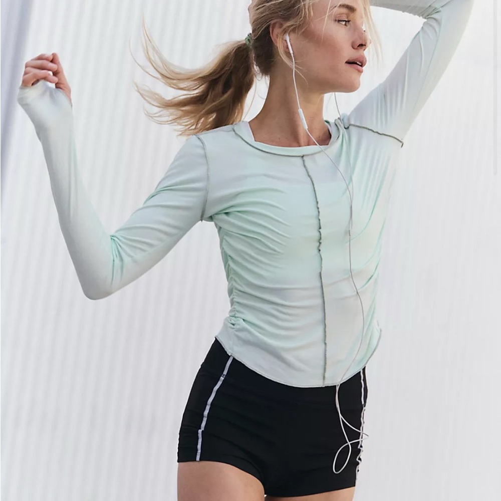 Free People Movement Right On Run Long Sleeve Layer